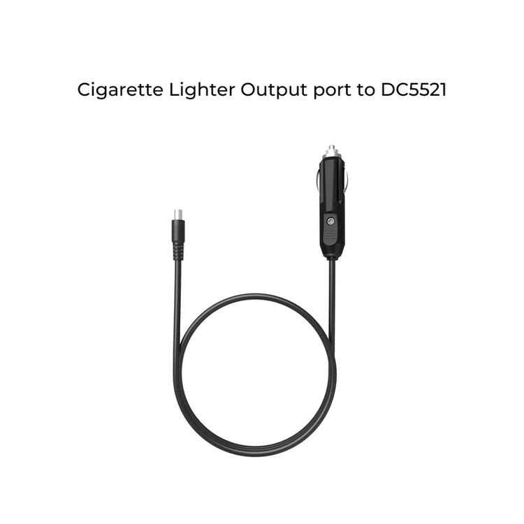 Cigarette Lighter Output port to DC5521 (AC300/B230/B300)